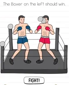 Brain Test The boxer on the left Answers Puzzle