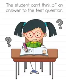Brain Test The student cant think Answers Puzzle