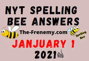 Nyt Spelling Bee Answers January 1 2021 Puzzle