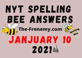 Nyt Spelling Bee Answers January 10 2021 Daily