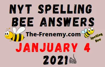 Nyt Spelling Bee Answers January 4 2020 Answers Puzzle