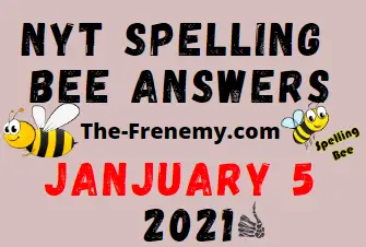 Nyt Spelling Bee Answers January 5 2020 Puzzle