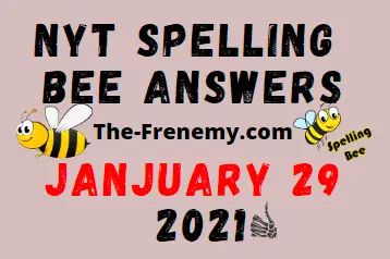 Nyt Spelling Bee January 29 2021 Answers