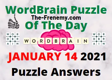 WordBrain Puzzle of the Day January 14 2021 Answers