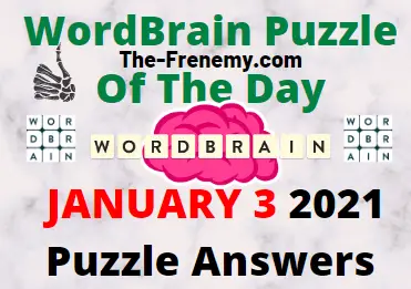 Wordbrain Puzzle of the Day January 3 2021 Answers