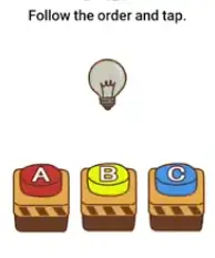 Brain Boom Follow the order and tap Answers Puzzle