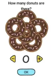 Brain Boom How many donuts Answers Puzzle