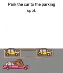 Brain Boom Park the car to the parking spot 2 Answers Puzzle