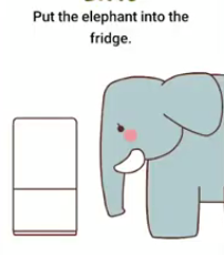 Brain Boom Put the elephant Answers Puzzle