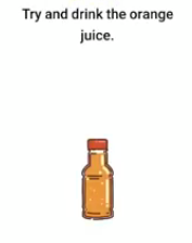 Brain Boom Try and drink the orange juice Answers Puzzle