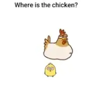 Brain Boom Where is the chicken Answers Puzzle