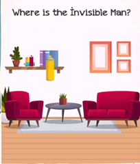 Braindom 2 Level 266 Where is the invisible Man Answers Puzzle