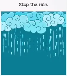 Braindom Level 162 Stop the rain Answers Puzzle