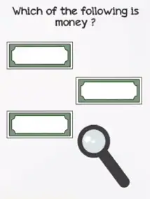 Braindom Level 209 Which of the following is money Answers Puzzle