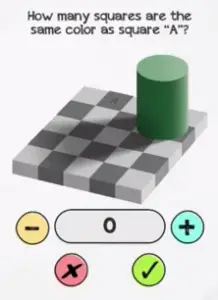 Braindom Level 70 How many squares are Answers Puzzle