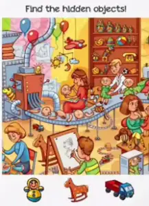 Braindom Level 8 Find the hidden objects Answers Puzzle