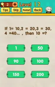 Mr Brain Level 12 Answers Puzzle