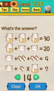Mr Brain Level 220 Answers Puzzle