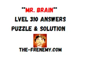 Mr Brain Level 310 Answers Puzzle