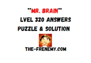 Mr Brain Level 320 Answers Puzzle