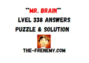 Mr Brain Level 338 Answers Puzzle