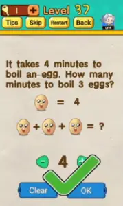 Mr Brain Level 37 Answers Puzzle