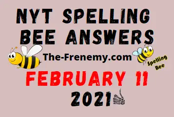 Nyt Spelling Bee February 11 2021 Answers