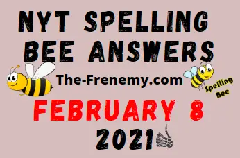 Nyt Spelling Bee February 8 2021 Answers