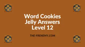 Word Cookies Jelly Level 12 Answers