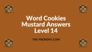 Word Cookies Mustard Level 14 Answers