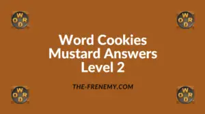 Word Cookies Mustard Level 2 Answers
