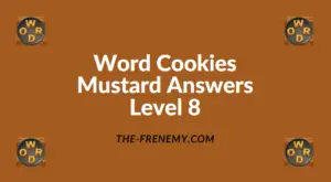 Word Cookies Mustard Level 8 Answers
