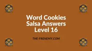 Word Cookies Salsa Level 16 Answers