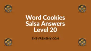 Word Cookies Salsa Level 20 Answers