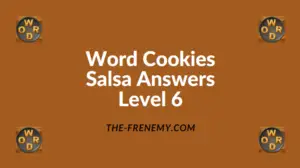 Word Cookies Salsa Level 6 Answers
