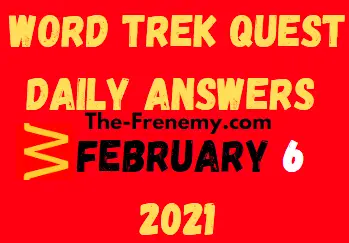 Word Trek Quest February 6 2021 Answers