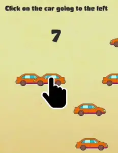 Brain Crazy Click on the car Answers Puzzle