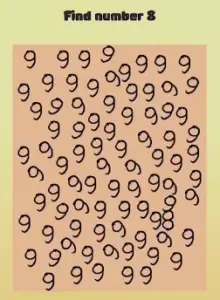 Brain Crazy Find number 8 Answers Puzzle