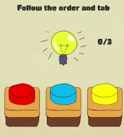 Brain Crazy Follow the order Answers Puzzle
