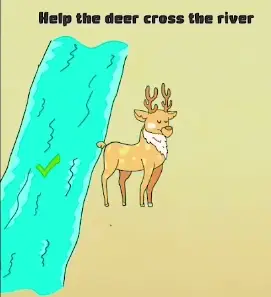 Brain Crazy Help the deer Answers Puzzle