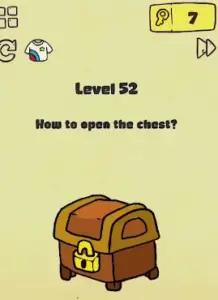 Brain Crazy How to open the chest Answers Puzzle