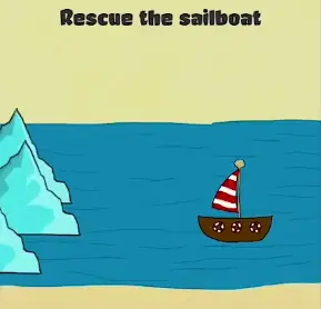 Brain Crazy Rescue the sailboat Answers Puzzle