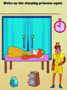 Brain Crazy Wake up the sleeping princess again Answers Puzzle