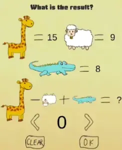 Brain Crazy What is the result Answers Puzzle