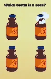 Brain Crazy Which bottle is a safe Answers Puzzle