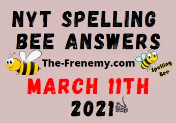 Nyt Spelling Bee March 11 2021 Answers
