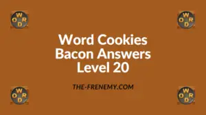 Word Cookies Bacon Level 20 Answers