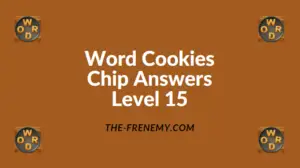 Word Cookies Chip Level 15 Answers