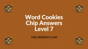 Word Cookies Chip Level 7 Answers