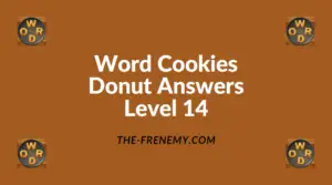 Word Cookies Donut Level 14 Answers
